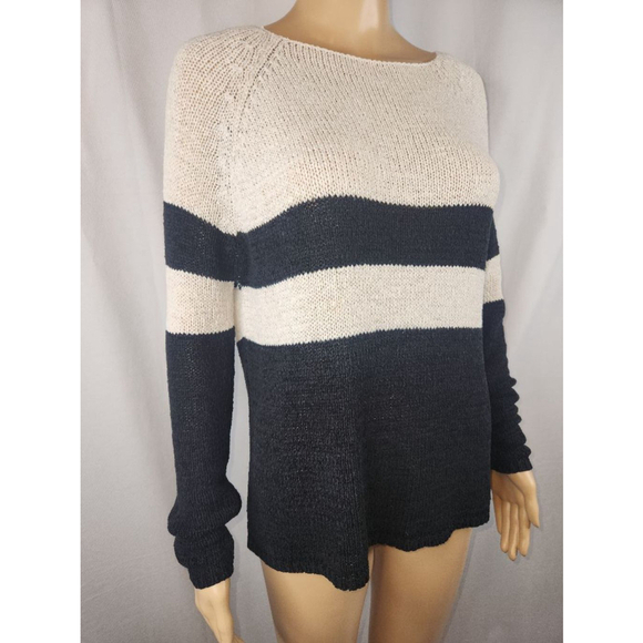 Zara | Knit | Women | Sweater | Top | Black and White | Size Small - Picture 3 of 6